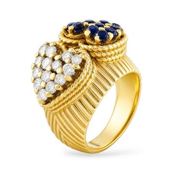 Bague - 18 carats Or jaune, Bague exclusive en or jaune 18, Bijoux, Sacs & Beauté