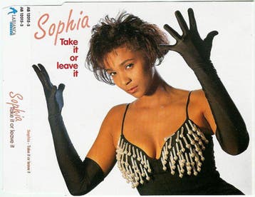 Sophia – Take It Or Leave It CD Maxi Single, Verzenden, Nieuw in verpakking