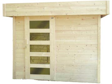 Veiling - Tuinhuis Bergen 2432x2050x2190, Nieuw
