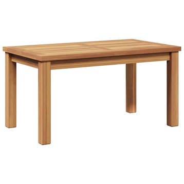 Teak Salontafel 70cm | Retour Deal | -41% Korting!, Tuin en Terras, Verzenden, Zo goed als nieuw, Rechthoekig, Teakhout