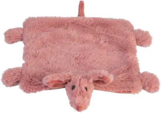 Happy Horse Hond Djamilla Knuffeldoekje - Oudroze - Baby..., Kinderen en Baby's, Speelgoed | Knuffels en Pluche, Nieuw, Verzenden