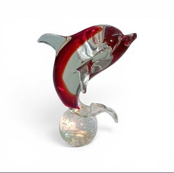 Silvano Signoretto - sculptuur, Delfino su sfera bullicante