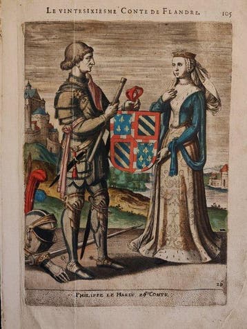 Cornelis Martin (1567-1621) - Filippo lArdito e Margherita