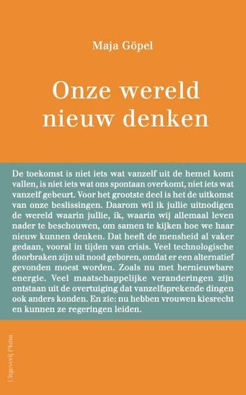 Onze wereld nieuw denken 9789083108261 Maja Göpel, Verzenden, Zo goed als nieuw, Maja Göpel