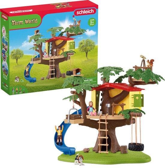 schleich FARM WORLD - Avontuurlijke boomhut - Speelfigure..., Enfants & Bébés, Jouets | Autre, Envoi