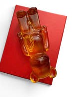 Baccarat x Medicom Toy - BE@RBRICK Crystal Figurine - Fire