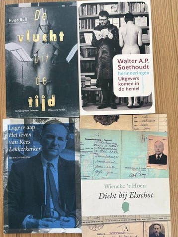 Meerdere auteurs - Lot van 10 (auto)biografische werken,