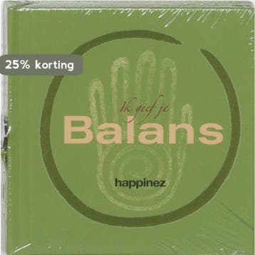 Happinez / Ik geef je balans / Happinez 9789058974501, Verzenden