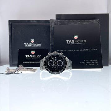 TAG Heuer - Carrera Calibre 16 - CV2010-3 - Heren -, Handtassen en Accessoires