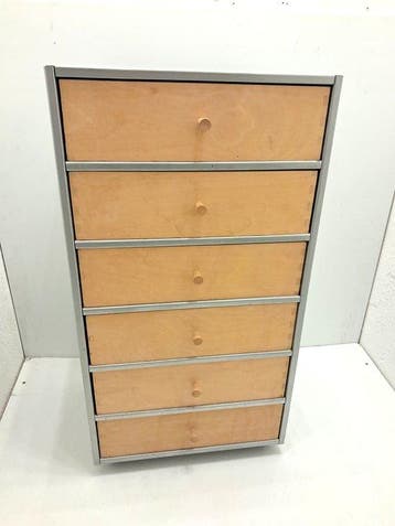 Ladekast - Staal, Hout - 66cm 10 kg staal