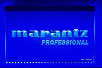 Marantz Professional neon bord lamp LED verlichting reclame, Verzenden