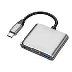 usb c naar hdmi en usb a en usb c - usbc adapter - usb-c, Verzenden