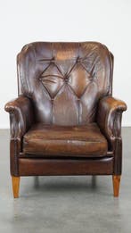 Fauteuil - schapenvacht - Royaal fauteuil