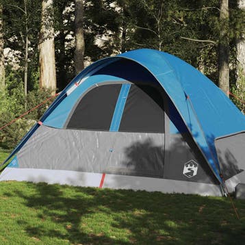 vidaXL Koepeltent 6-persoons waterdicht blauw, Verzenden, Nieuw