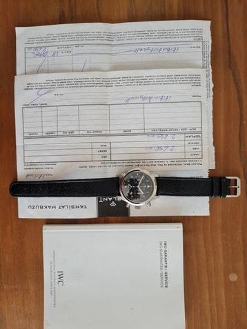 IWC - Pilot flieger schaffhausen Chronograph Mecaquartz -