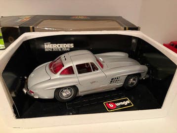 Bburago 1:18 - Voiture miniature - Mercedes Benz 300 SL