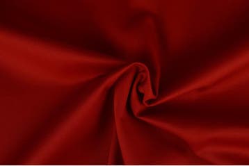 10 meter keperkatoen - Rood - 150cm breed, Overige materialen, Verzenden, 120 cm of meer, Rood