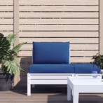 vidaXL Palletkussens 2 st oxford stof blauw, Verzenden, Nieuw