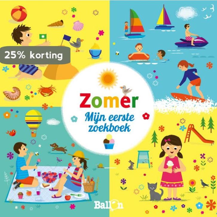 Zomer / Mijn eerste zoekboek 9789403202402, Boeken, Kinderboeken | Baby's en Peuters, Gelezen, Verzenden