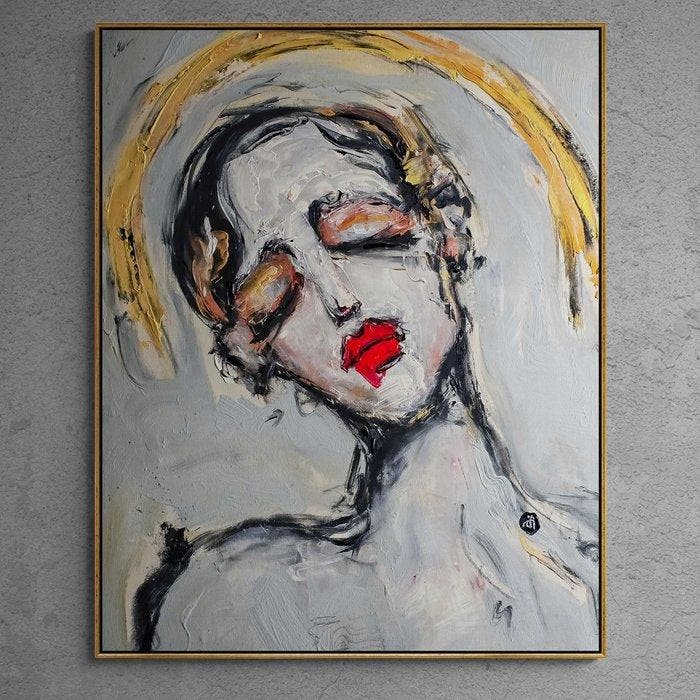 Arvydas Gaiciunas (Retne) - Piop N-11 (XL) — Contemporary, Antiek en Kunst, Kunst | Schilderijen | Modern