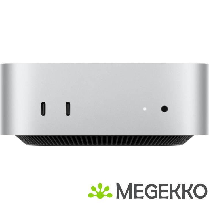 Apple Mac Mini M4 10-Core 512GB Mini PC Zilver, Computers en Software, Overige Computers en Software, Nieuw, Verzenden