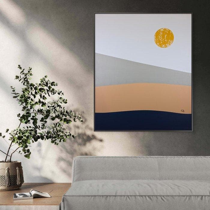 Enzo Affaticati - LATE AFTERNOON . XXL, Antiquités & Art, Art | Objets design