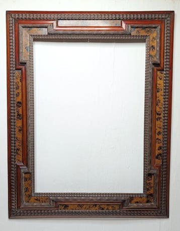 Lijst - zwart eboniseerd - guilloché