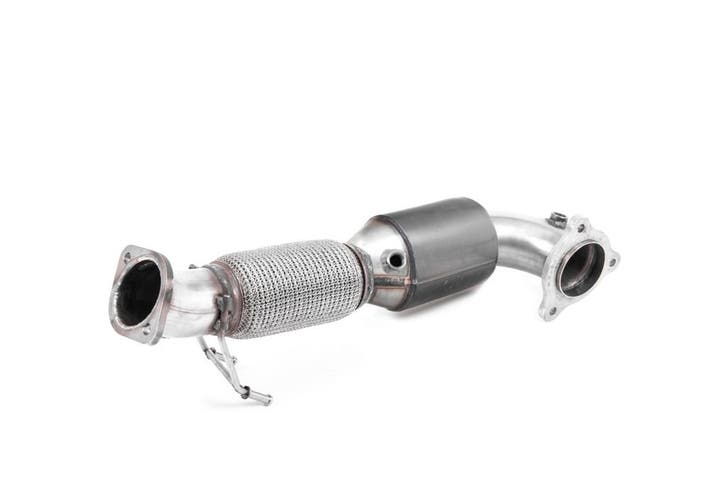 Downpipe met grote boring en Hi-Flow Sports Cat | Ford Focus, Auto-onderdelen, Uitlaatsystemen, Nieuw, Verzenden