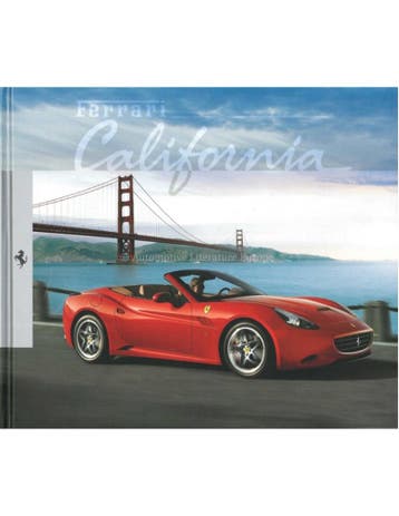 2010 FERRARI CALIFORNIA HARDCOVER BROCHURE 3753/10