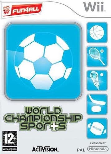 World Championship Sports (Wii Games), Games en Spelcomputers, Games | Nintendo Wii, Ophalen of Verzenden, Zo goed als nieuw