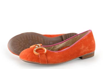 Ara Ballerinas in maat 37 Oranje, Verzenden, Oranje, Ballerina's, Zo goed als nieuw