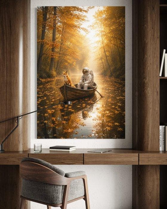 Rudy barret - Autumn Drift - XL, Antiek en Kunst, Kunst | Designobjecten