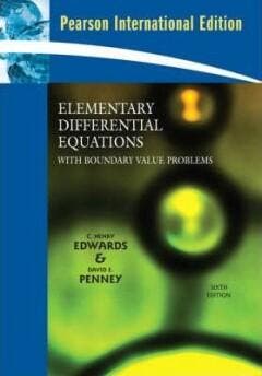Elementary Differential Equations with Boundary Value, Verzenden, Edwards C.