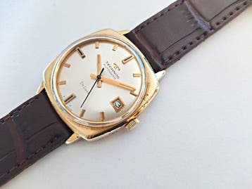 Technos - Automatic Swiss gold plated mens - Zonder