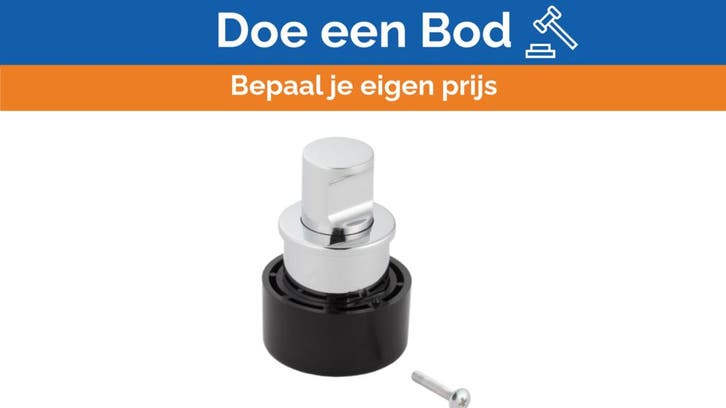 Bieden: LAMP Marine Chrome Cabinet Knob PK04CR - Durable Ya, Watersport en Boten, Bootonderdelen, Ophalen of Verzenden