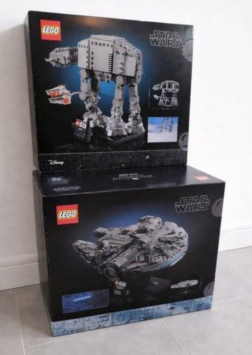 Lego Set - Star Wars - AT-AT & Millenium Falcon, Nieuw