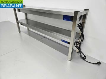 HCB inox Double Heating Bridge Heating etagere Premium-line, Verzenden, Nieuw in verpakking