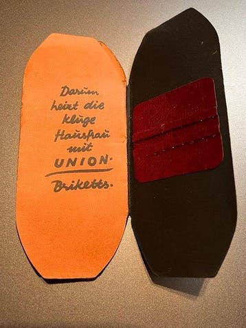 UNION-Briketts - POS (reclameobject voor verkooppunt), Antiek en Kunst