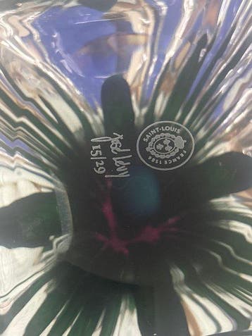 Saint Louis - José Lévy - Vase - 15/29 - H. 35 cm - Cristal