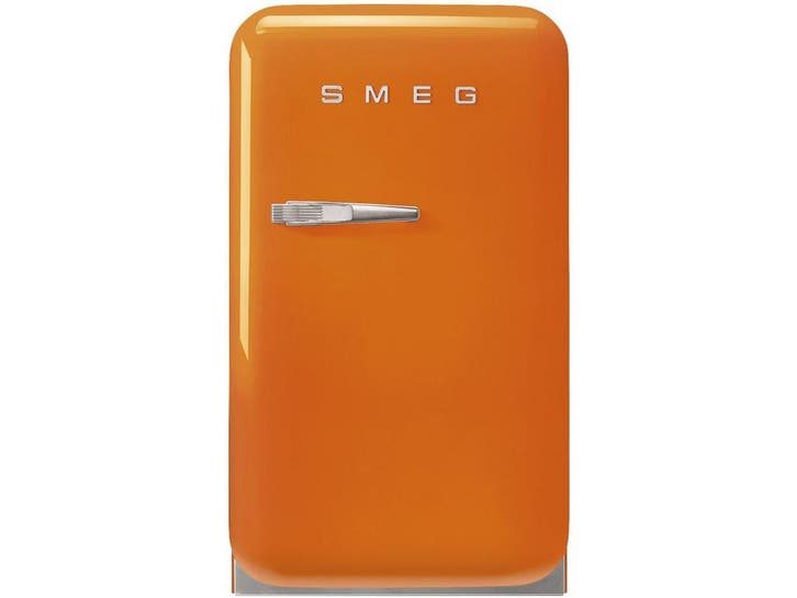 Smeg FAB5ROR5 - Retro mini-koelkast - LED verlichting 34 l, Electroménager, Mijoteuses, Envoi