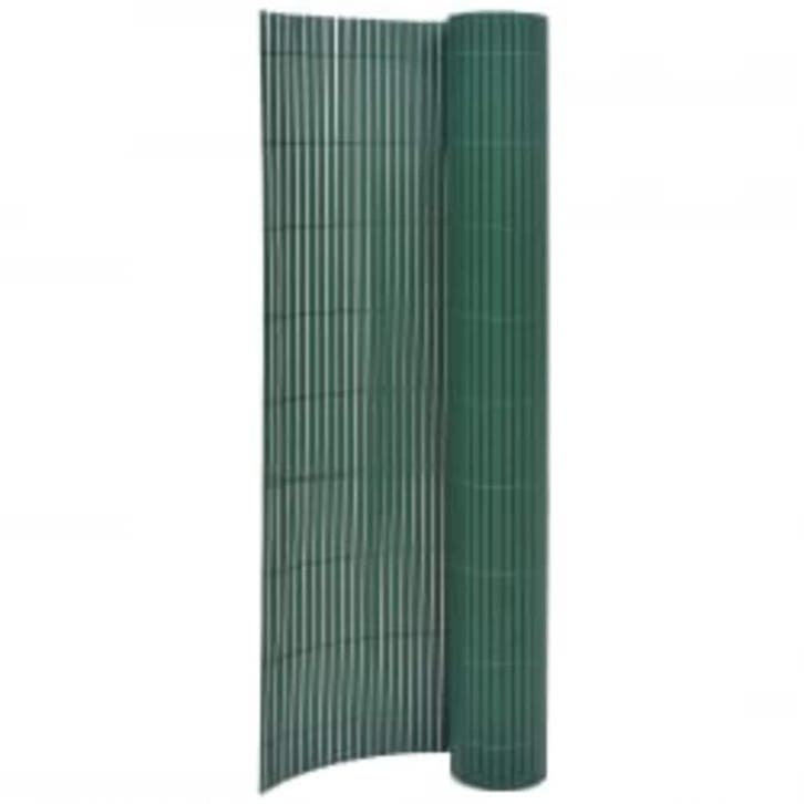 vidaXL Tuinafscheiding dubbelzijdig 90x400 cm groen, Tuin en Terras, Tuinhekken en Hekwerk, Nieuw, Verzenden