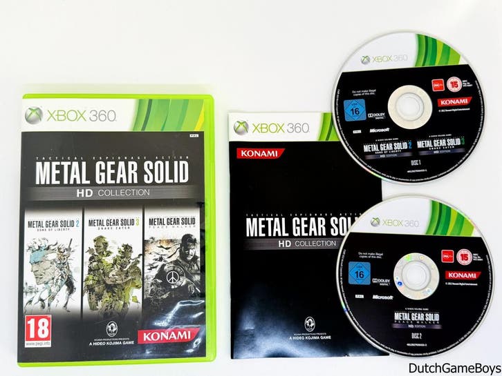 Xbox 360 - Metal Gear Solid - HD Collection, Games en Spelcomputers, Games | Xbox 360, Gebruikt, Verzenden