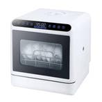 Mini Vaatwasser Wit 1000W – Zonder Aansluiting – 6L, Ophalen of Verzenden, Nieuw, 45 tot 60 cm, Minder dan 85 cm