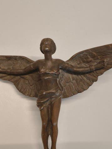 sculptuur, ICARO - 20 cm - Zinklegering, Antiek en Kunst