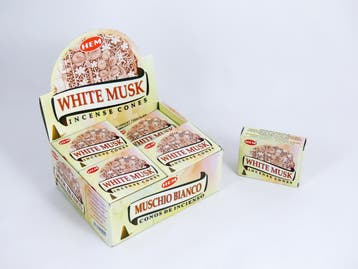 HEM Wierook Kegels / Cones - Witte Musk / White Musk - Vo..., Ophalen of Verzenden, Nieuw