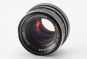Voigtländer Color Ultron 1,8/50 Objectif principal