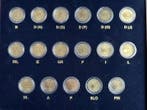 Europe. 2 Euro 2007 Verdrag van Rome (17 stuks) (Sans prix