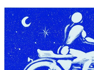 Jerome Mesnager (1961) - Lhomme blanc en moto