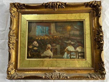 Salvatore De Gregorio (1859-1928), Attributed to - A night