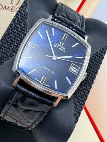 Omega - Ref.162 010 - Geneve - Cal.565 - TV Case - Date -, Nieuw